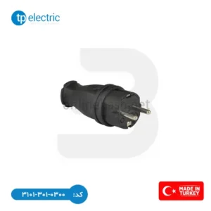 دو شاخه صنعتی ارت‌دار 16 آمپر TP Electric