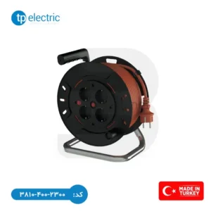 قرقره کابل کوچک با 4 پریز 16 آمپر TP Electric
