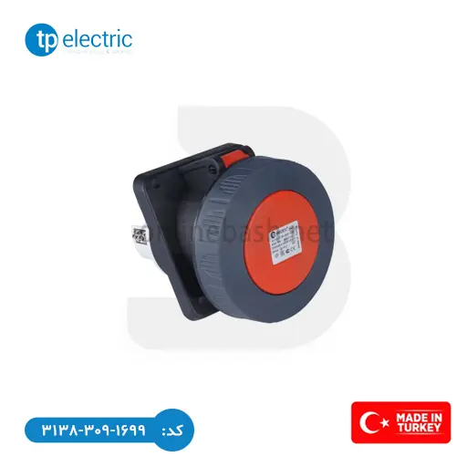 مادگی قدرت توکار زاویهدار 4/125/67 TP Electric سری جیتی