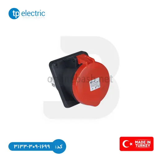 مادگی قدرت توکار زاویه‌دار 5/63/44 TP Electric سری جی‌تی