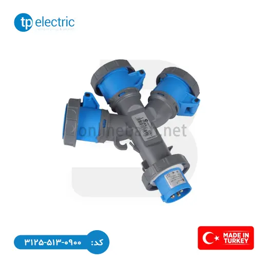 پریز چندگانه 3/32/67 TP Electric